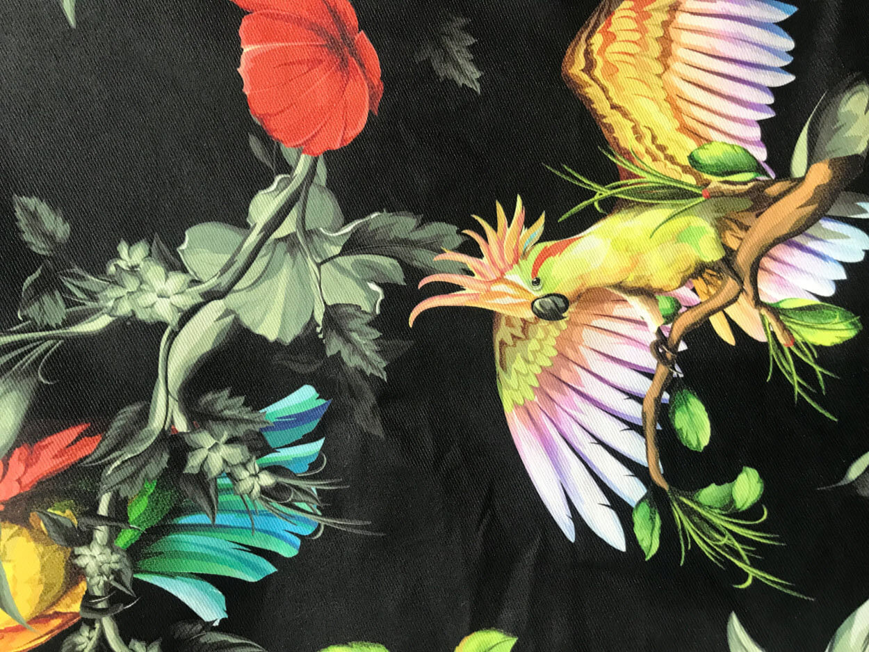 Digital transfer paper for printing on natural fibres