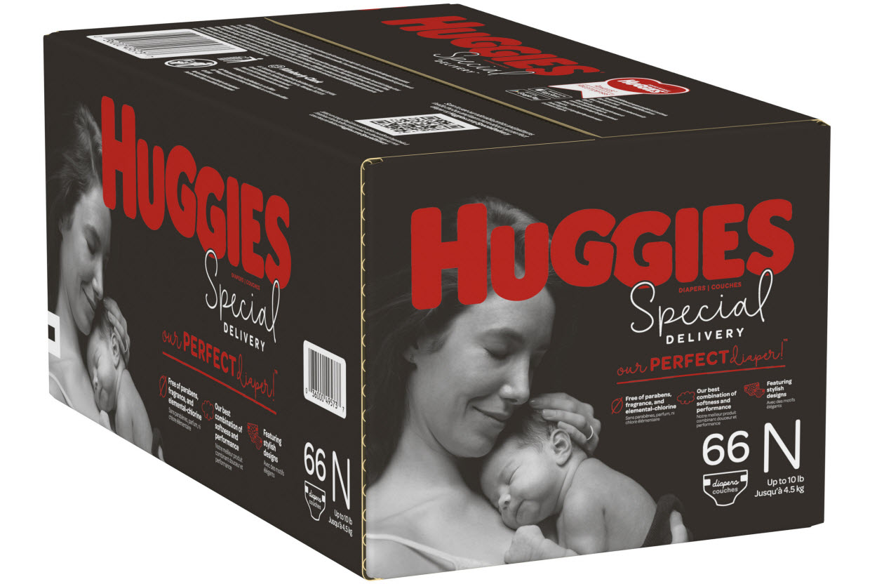Huggies launches Special Delivery diapers