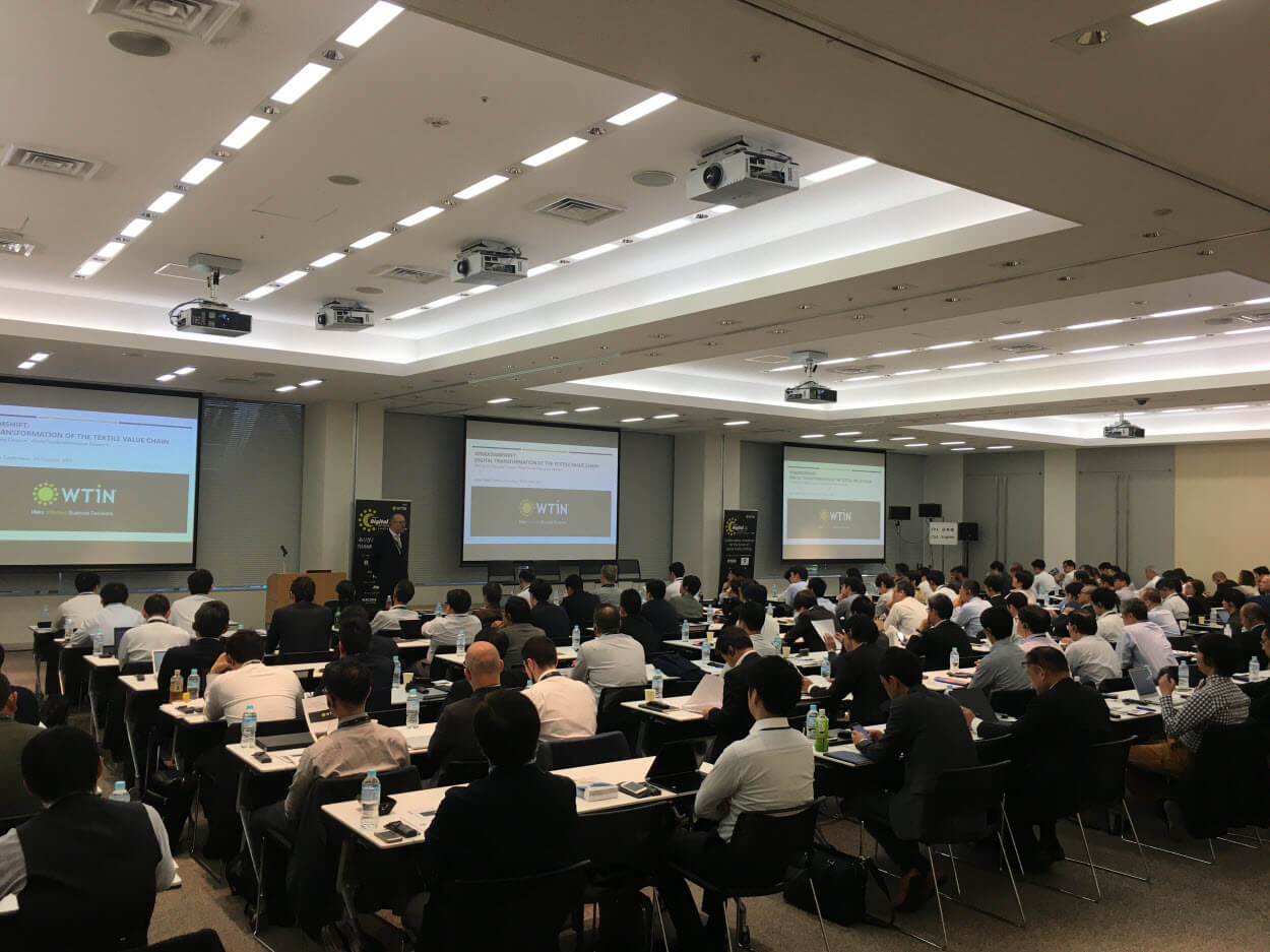 WTiN's managing director presents to delegates at this year's event.JPG