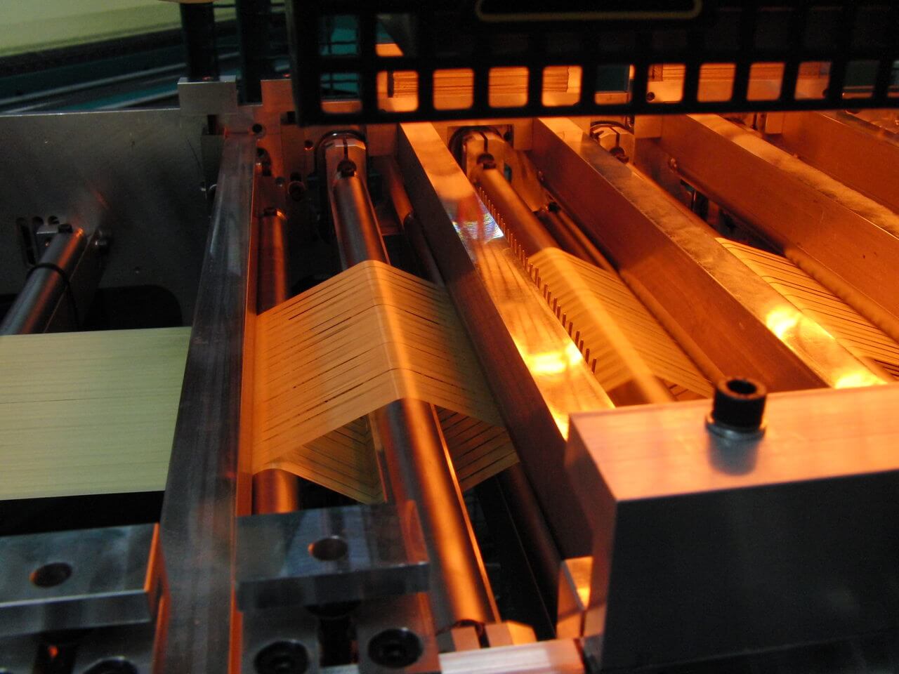 Aramid tapes during spreading.JPG