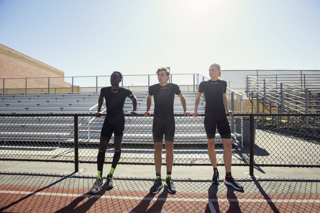 The line consists of short and long sleeve shirts, running shorts, long and short socks, and jackets.jpg