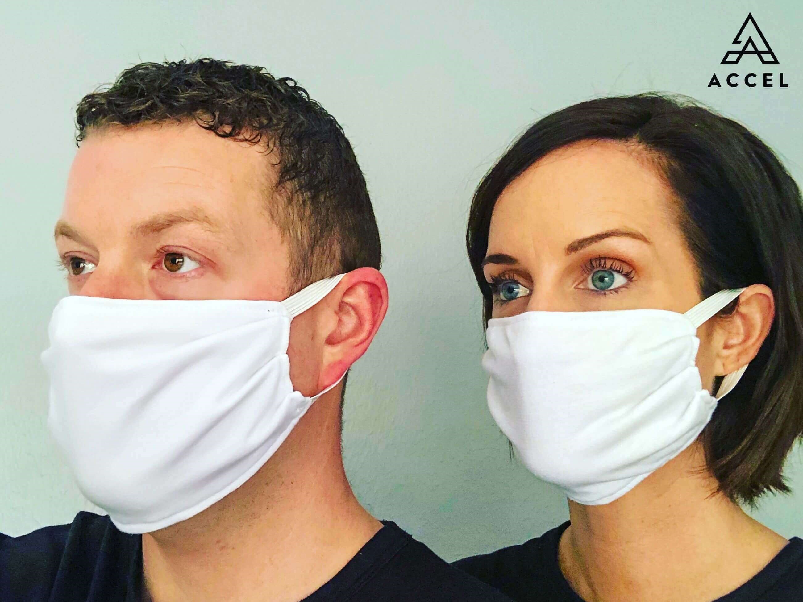 Ep. 10: Accel Lifestyle makes face masks from proprietary sportswear fabric  