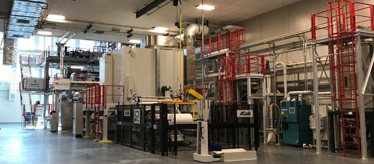 web The spunbond line at the Nonwovens Institute.jpg