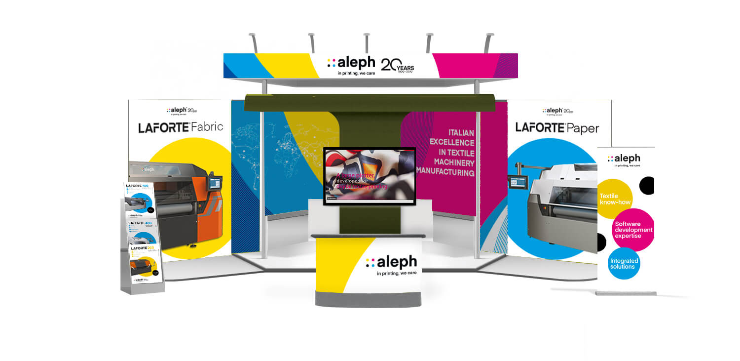 Aleph exhibits its flagship digital printing solutions