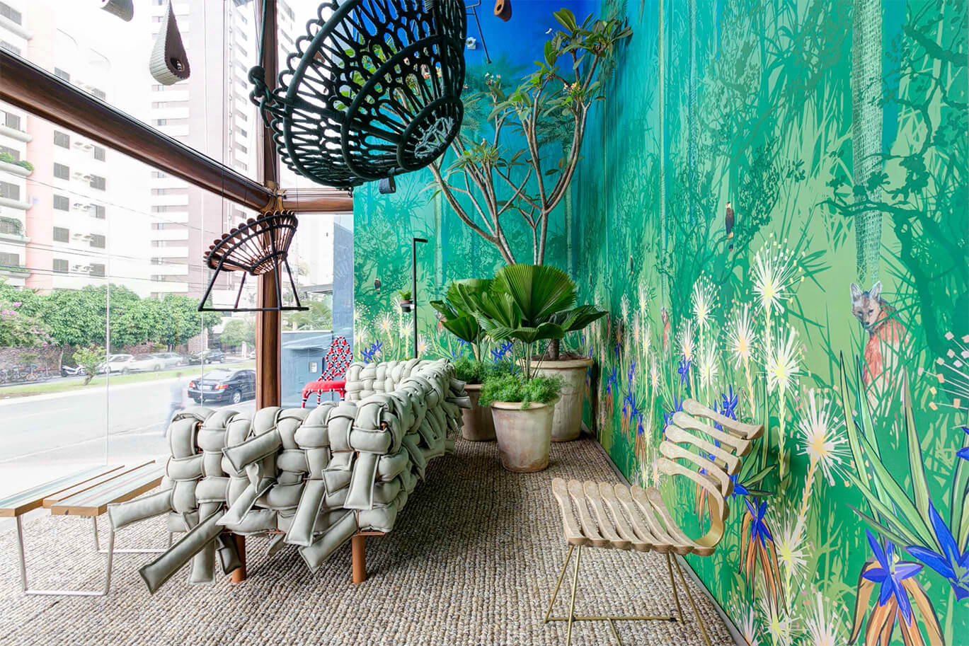 Pelegrinello believes that the addition of textiles to walls, gives any room a new dynamic).jpg