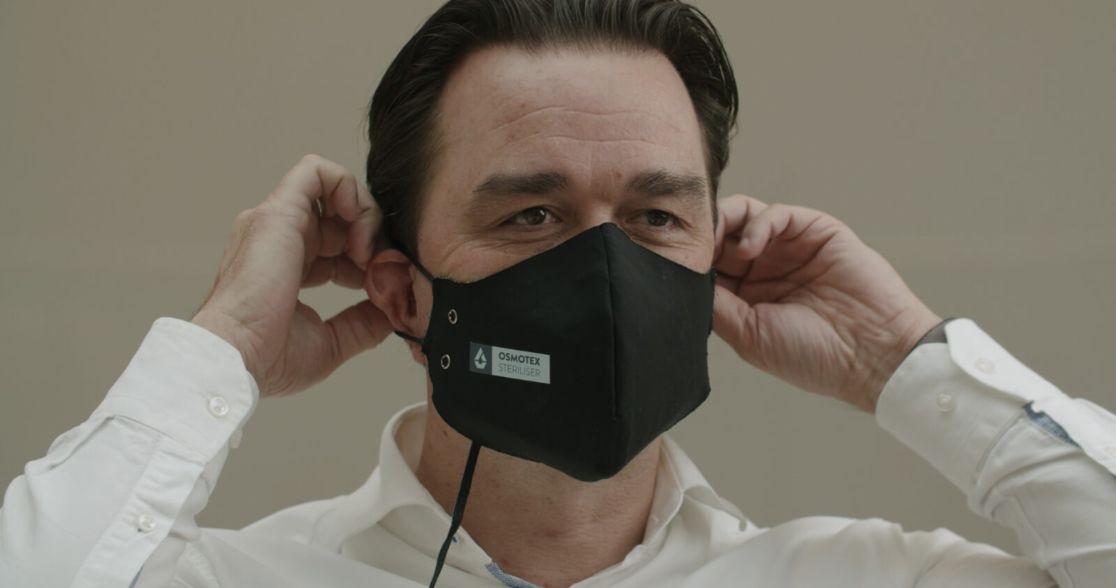 Osmotex’s mask actively kills viruses with electro osmosis