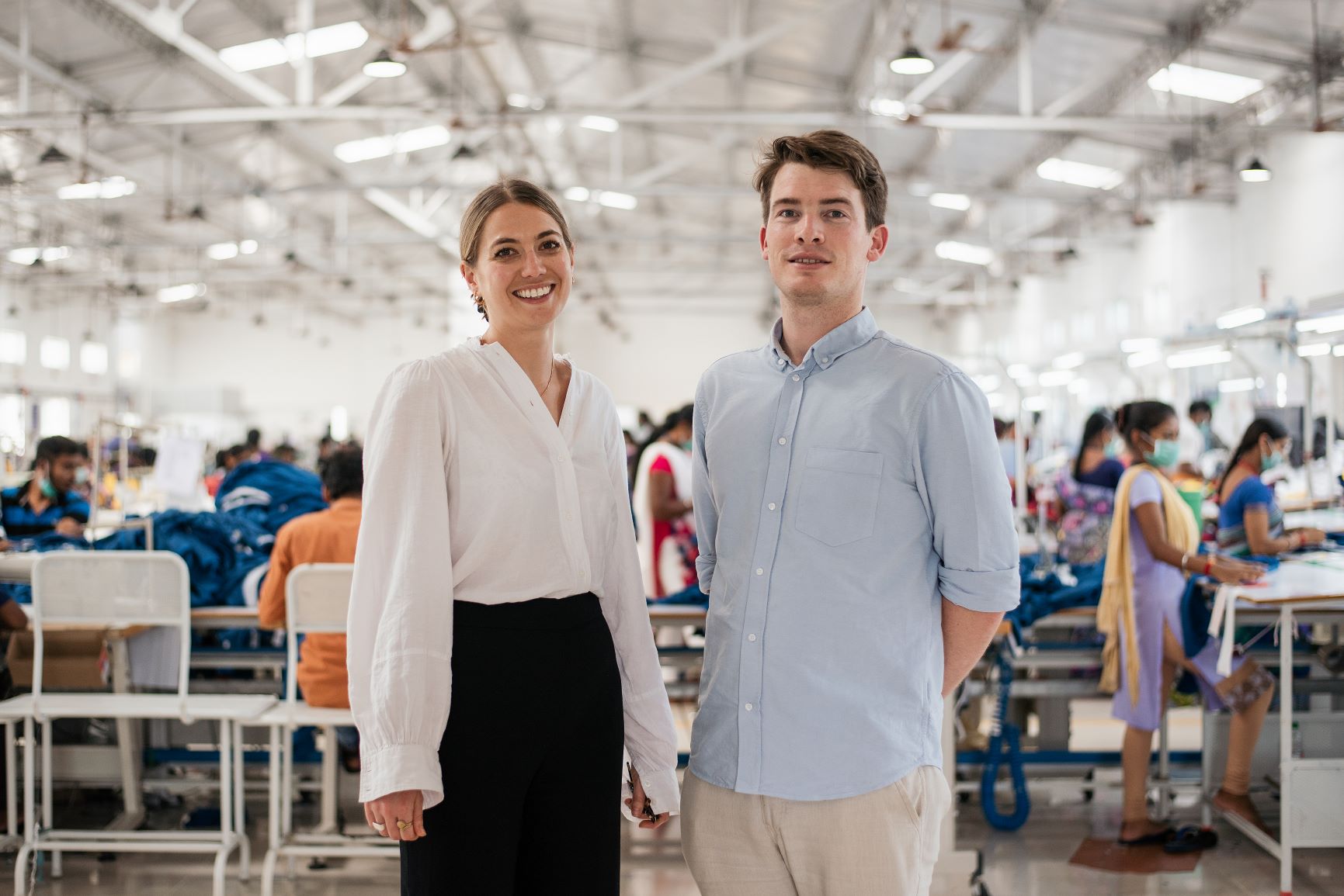 Supplycompass' Co Founders, Flora Davidson And Gus Bartholomew