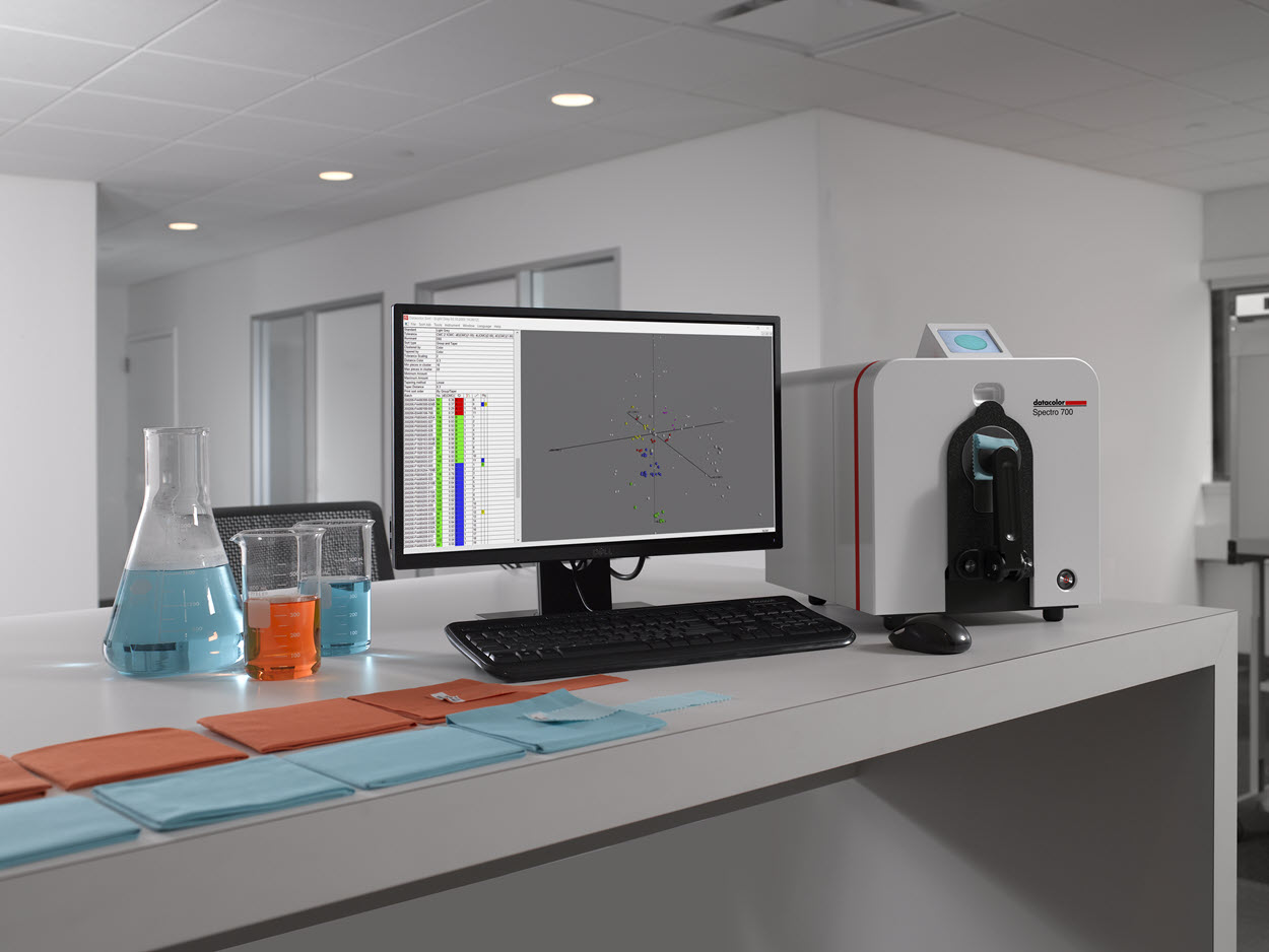 Web Datacolor's New DC 700 Colour Management Device For Textile Applications