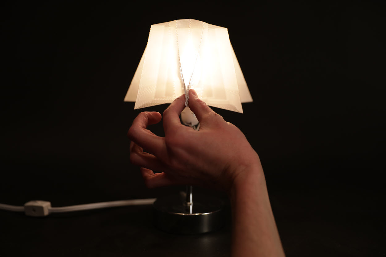 Web The Team Produced A Lamp That Can Be Lit And Dimmed By Touching Pleats In The Lampshade. Credit Jack Forman