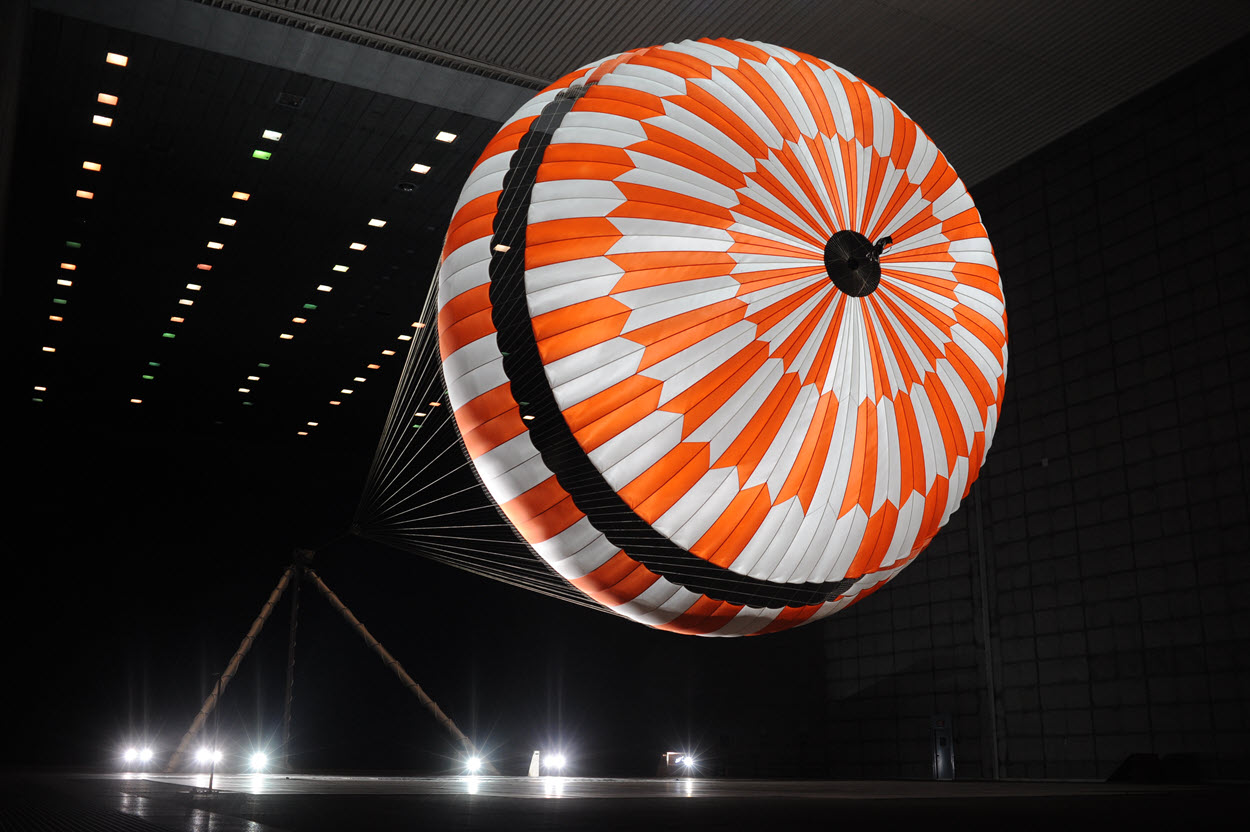 Web Rapid Inflation Testing At The NASA Ames Facility. Credit NASAJPL Caltech