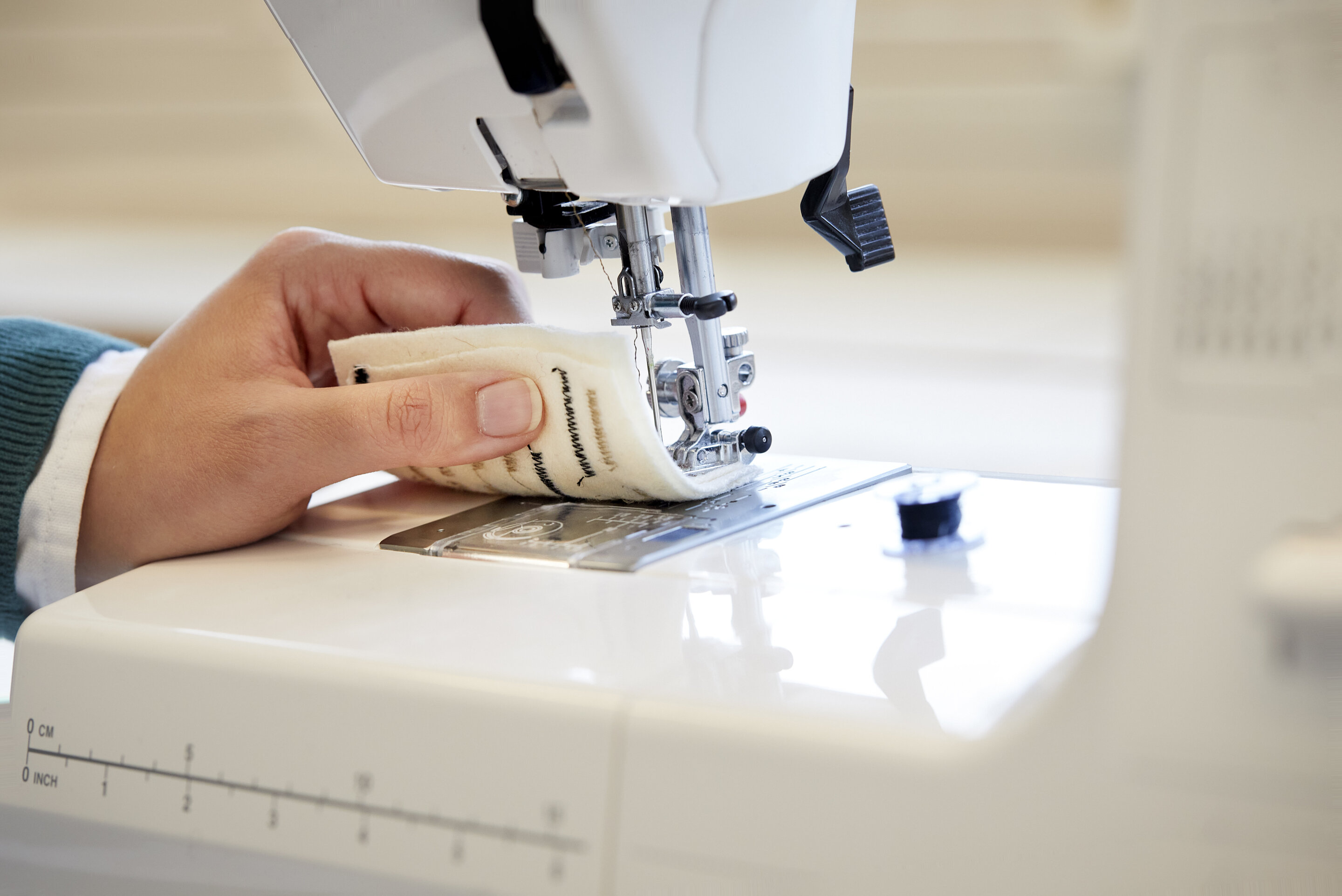 The Cellulose Yarn Is Practical To Work With And Could Be Used To Make Clothing With Smart Functions. Credit Anna Lena Lundqvist, Chalmers University Of Technology