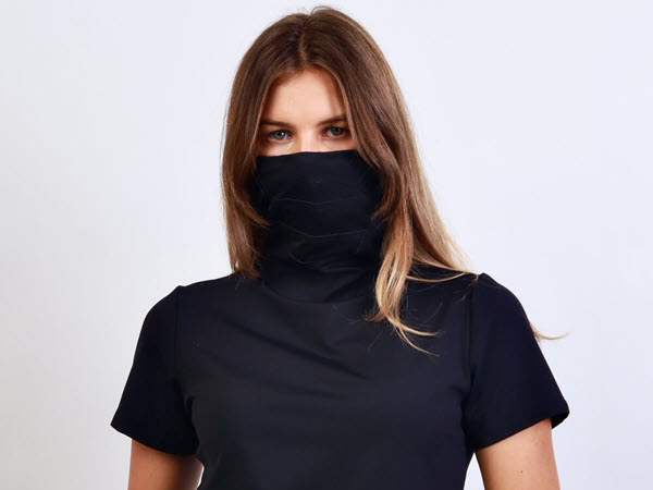 NewBreath unveils activewear tops with built-in face masks