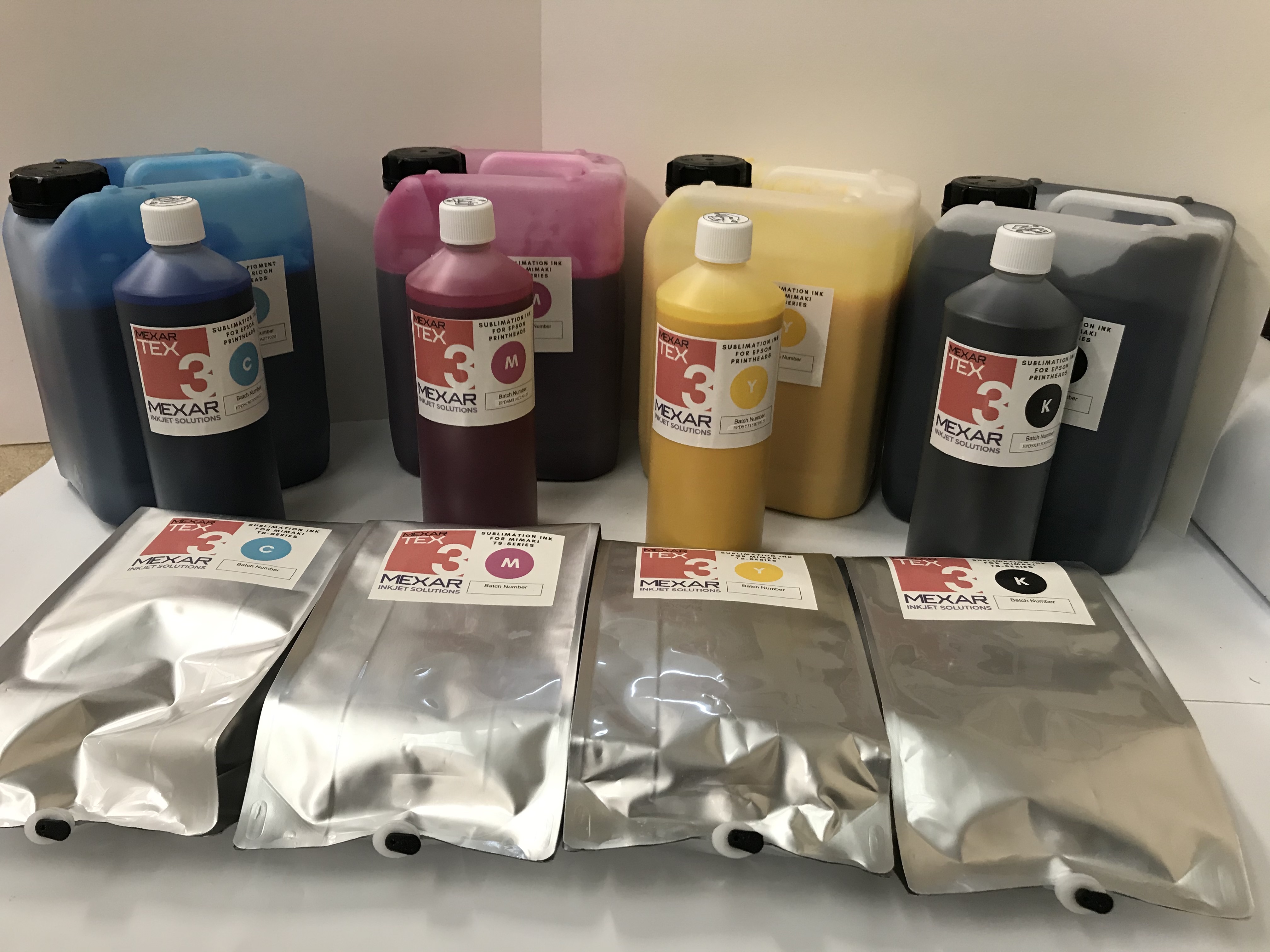 Mexar's Dye Sublimation Inks Tailored To Mimaki TS Printers