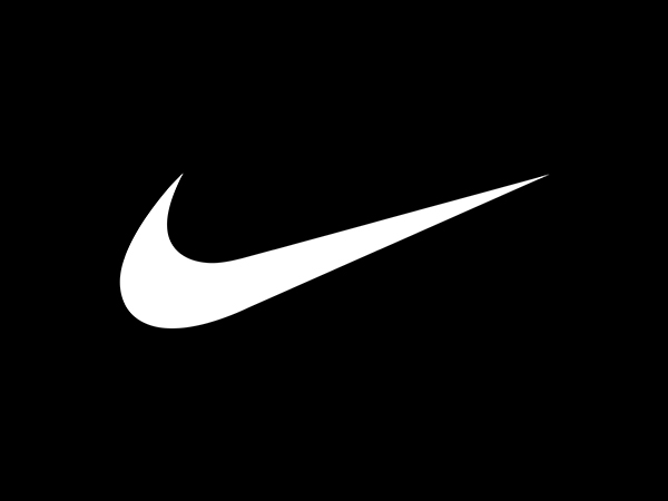 Nike Swoosh Logo White Original TN