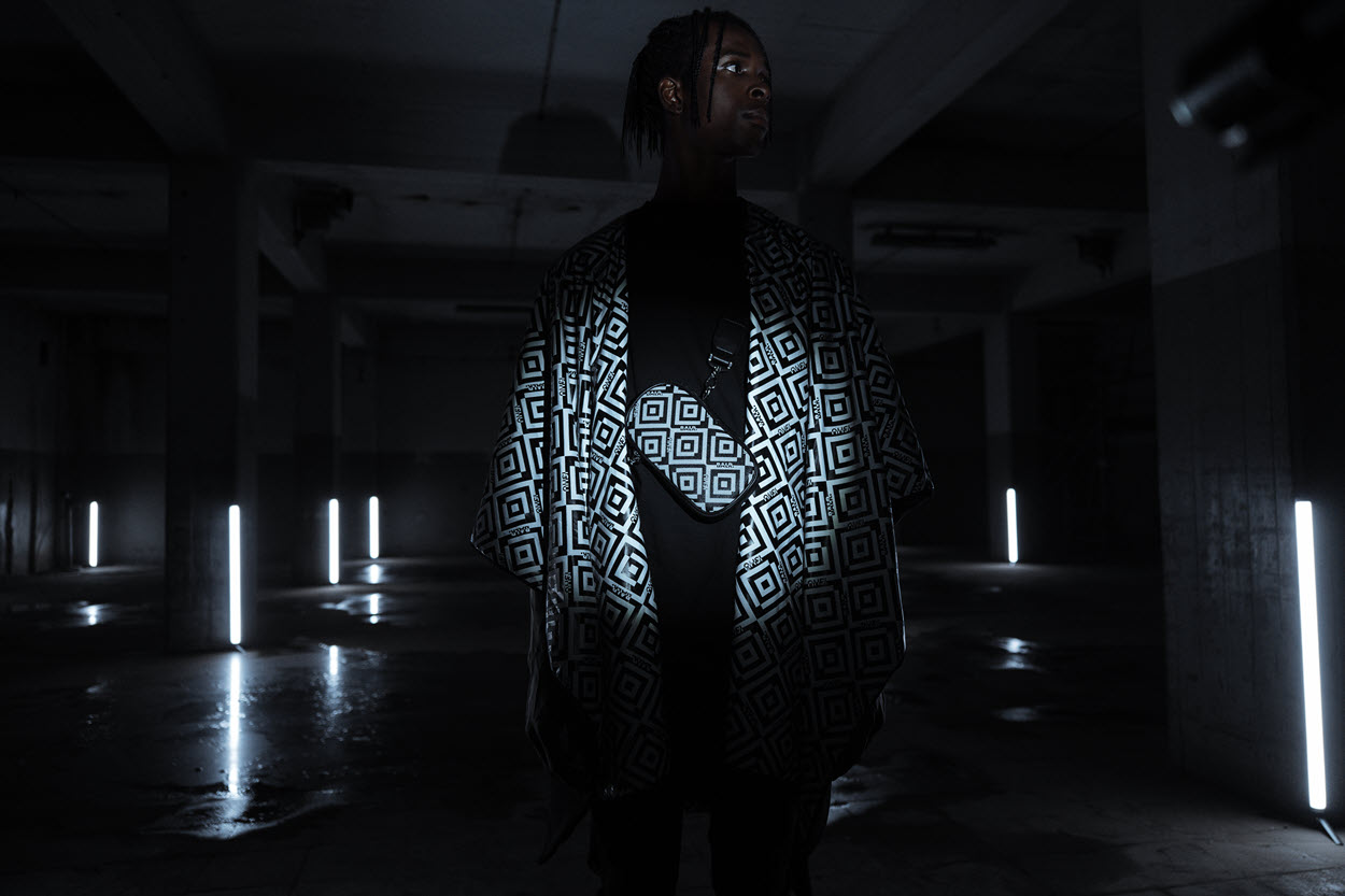 Web Ishu And Balr's Clothes Contain Thousands Of Nano Spherical Crystals That Reflect A Camera’S Flash