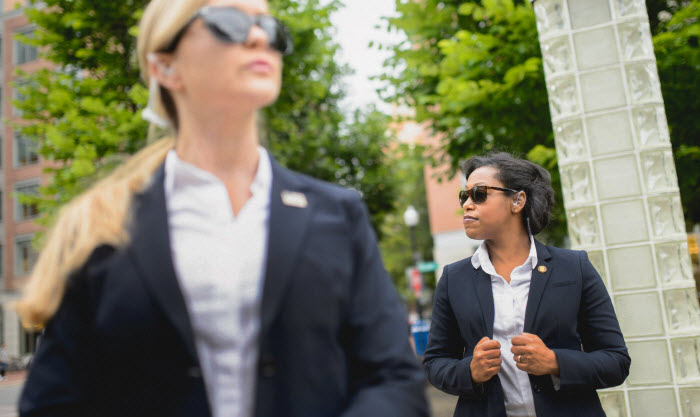 The Unisex Suit Is Designed For A Number Of Industries Including Law Enforcement , Journalism And Acting