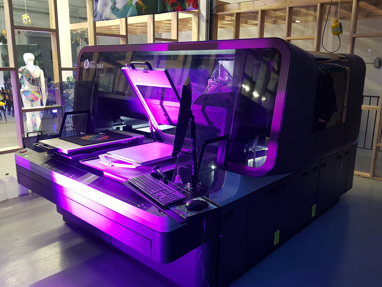 Web The Kornit Atlas MAX Direct To Garment (DTG) Printer
