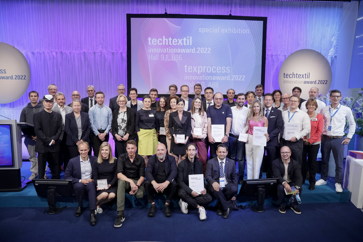Sustainability drives new innovations at Techtextil Awards 2022 