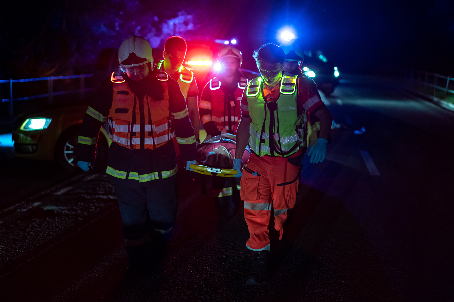 Sunfibre’s technology is ideal for those working at night, such as emergency personnel. Source: Sunfibre