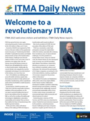 ITMA Europe Show Daily Day 1 COVER