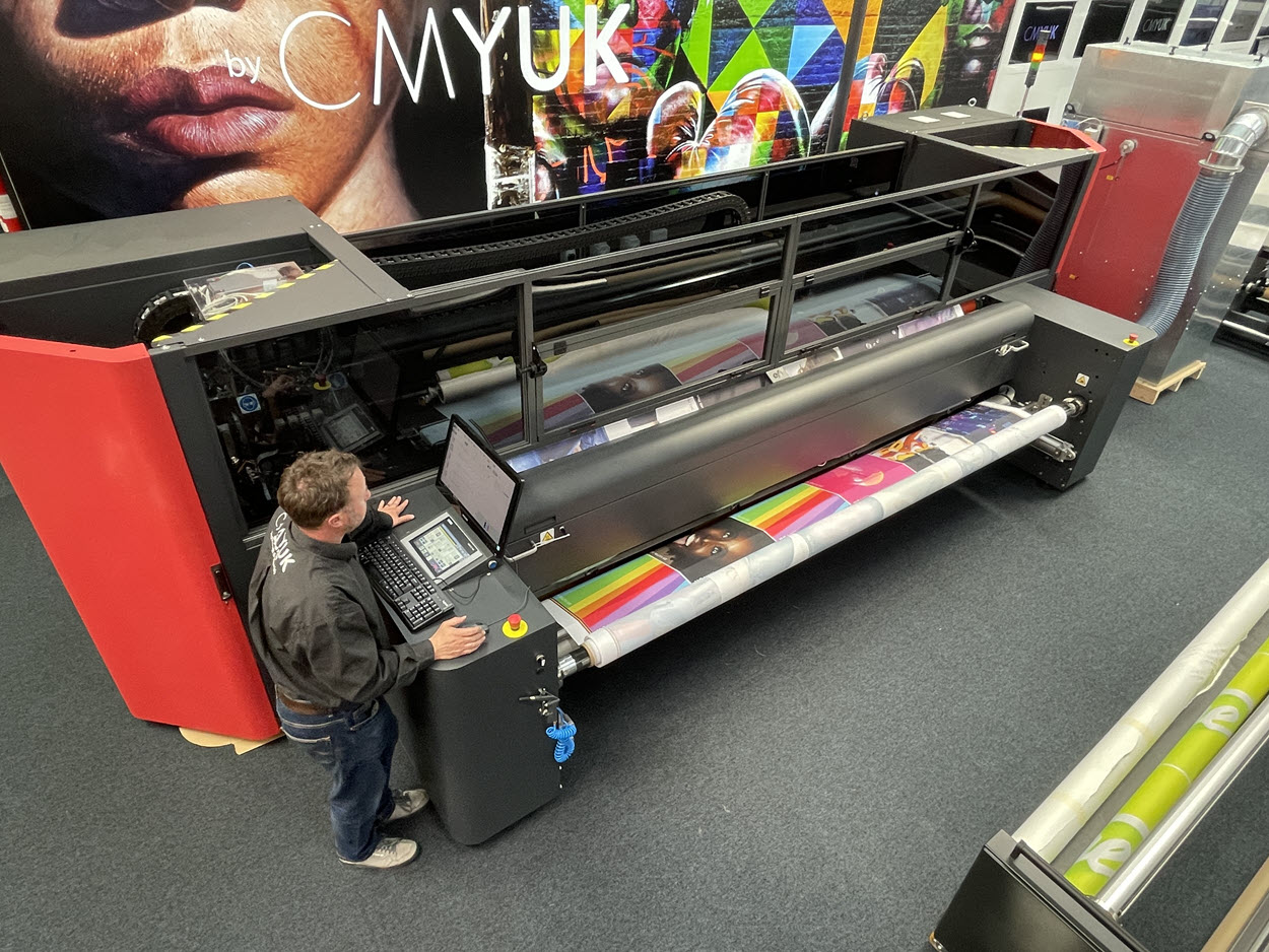 Web EFI's Fabrivu 340I+Printer Will Be Showcased At CMYUK's Open House Event