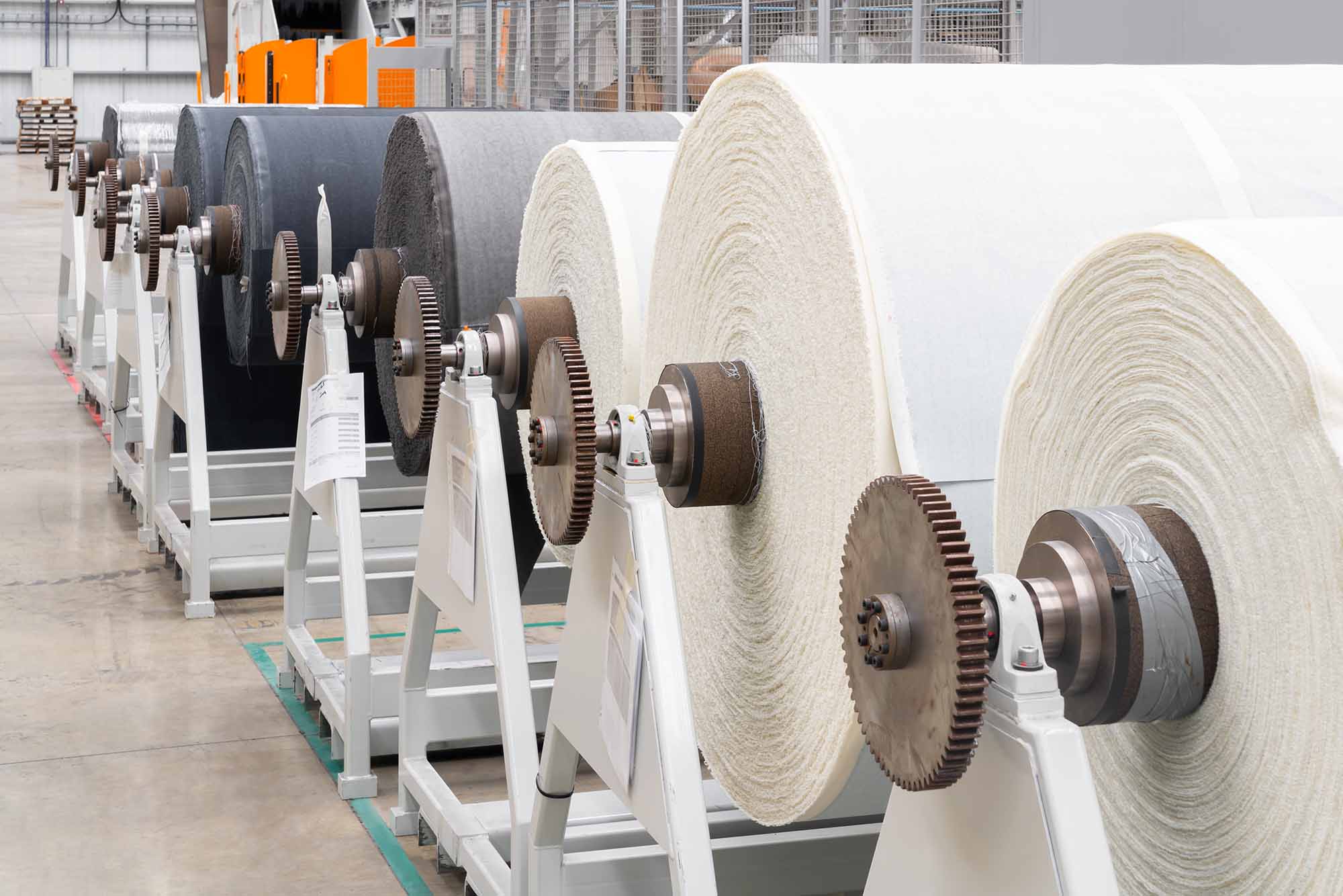 Overview of the finished material rolls. Source: Gen Phoenix