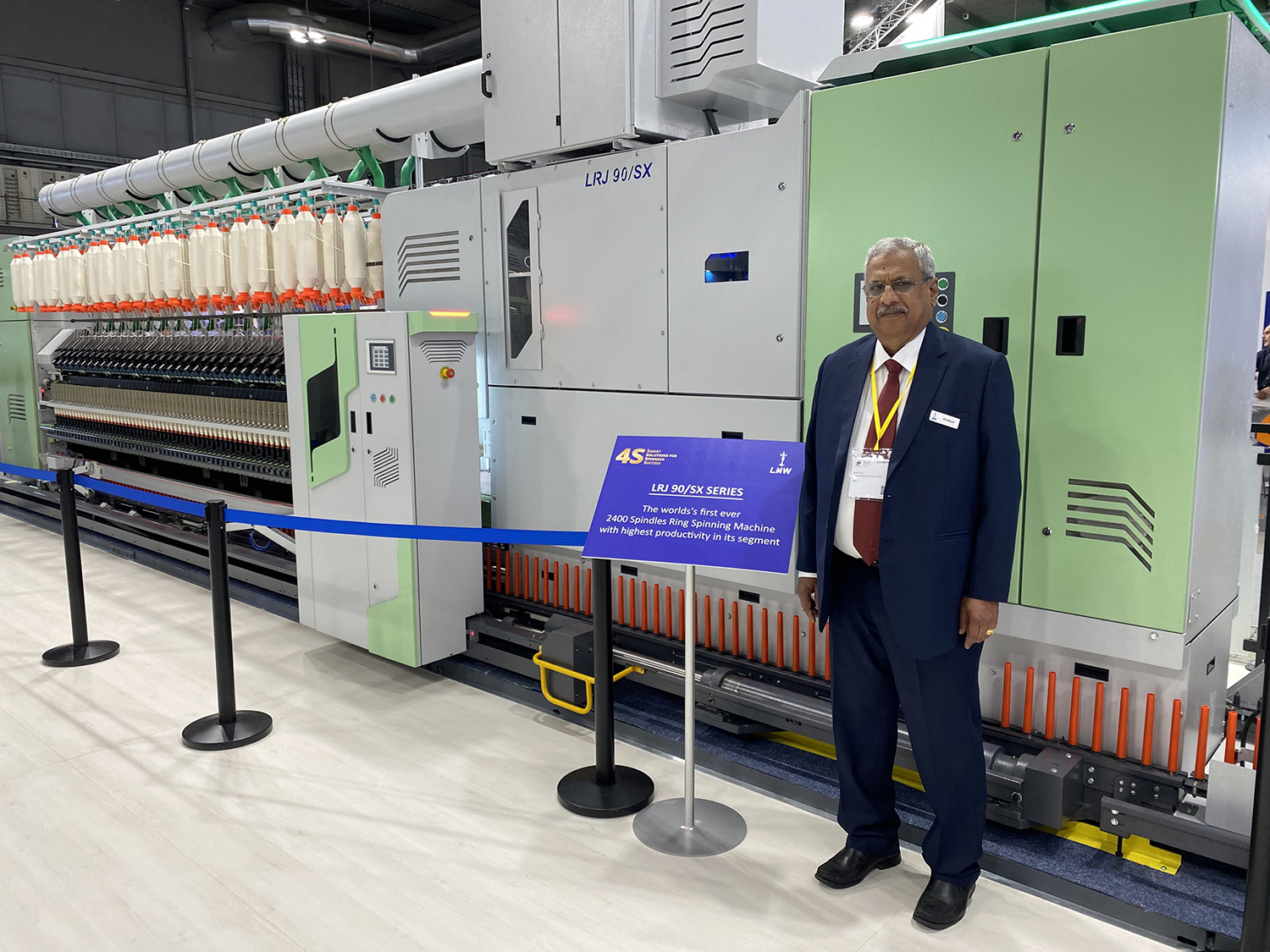 New ring spinning machine launched